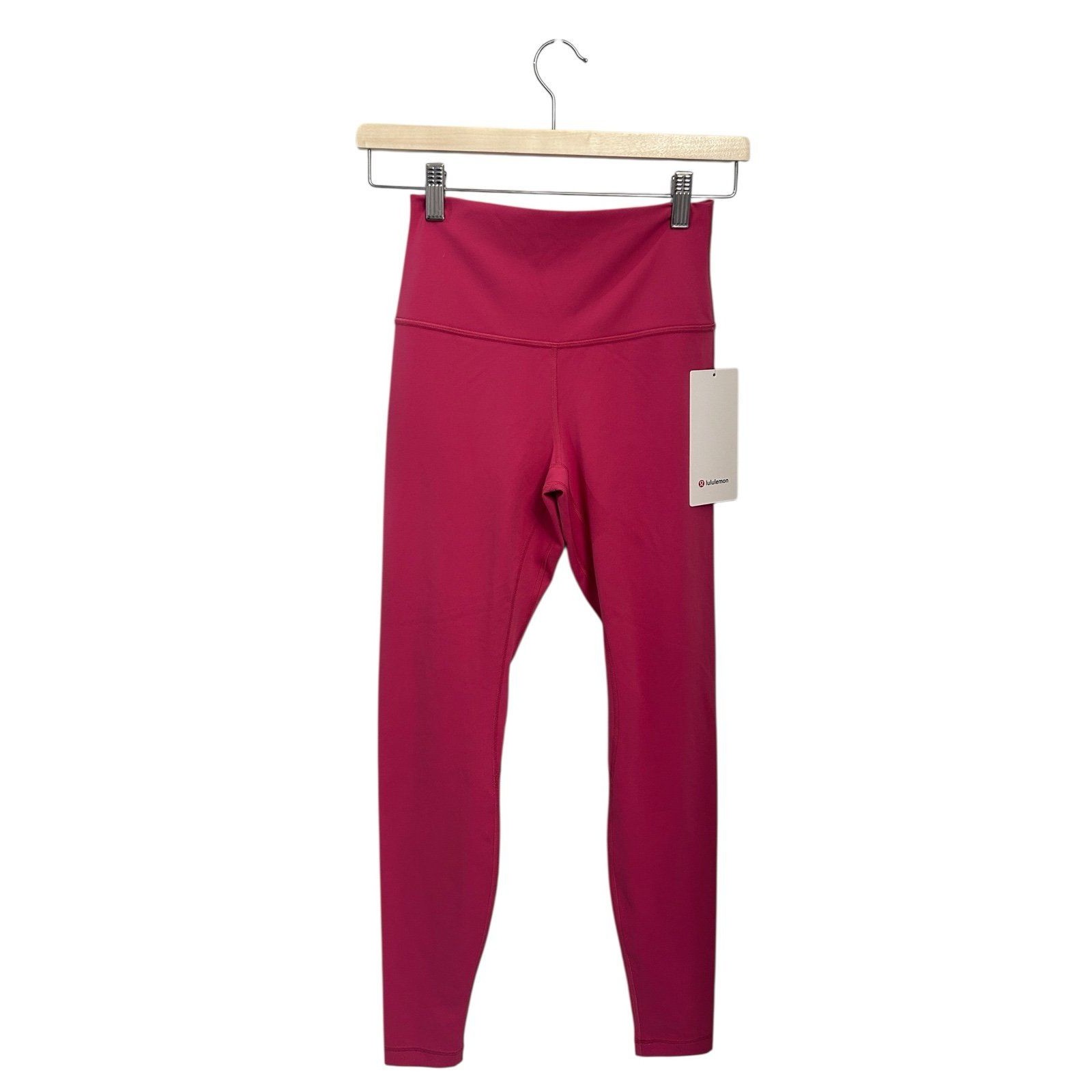 Lululemon Align Hr Leggings/ Tight Size 6 28” Raspberry Coulis New With Tags